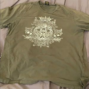 Lucky Brand Men’s T-shirt size XL olive green